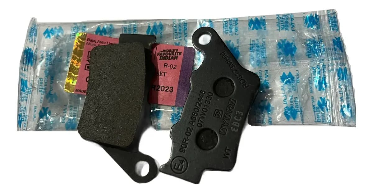 PASTILLAS FRENO TRASERAS PULSAR 200 NS NS 200 CARBURADA - FI DOMINAR  250  400 V1, UG y TOURING).