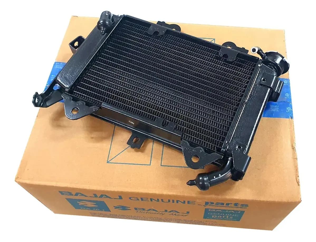 RADIADOR COMPLETO PARA PULSAR NS 200 CARBURADA Y FUEL INJECTION