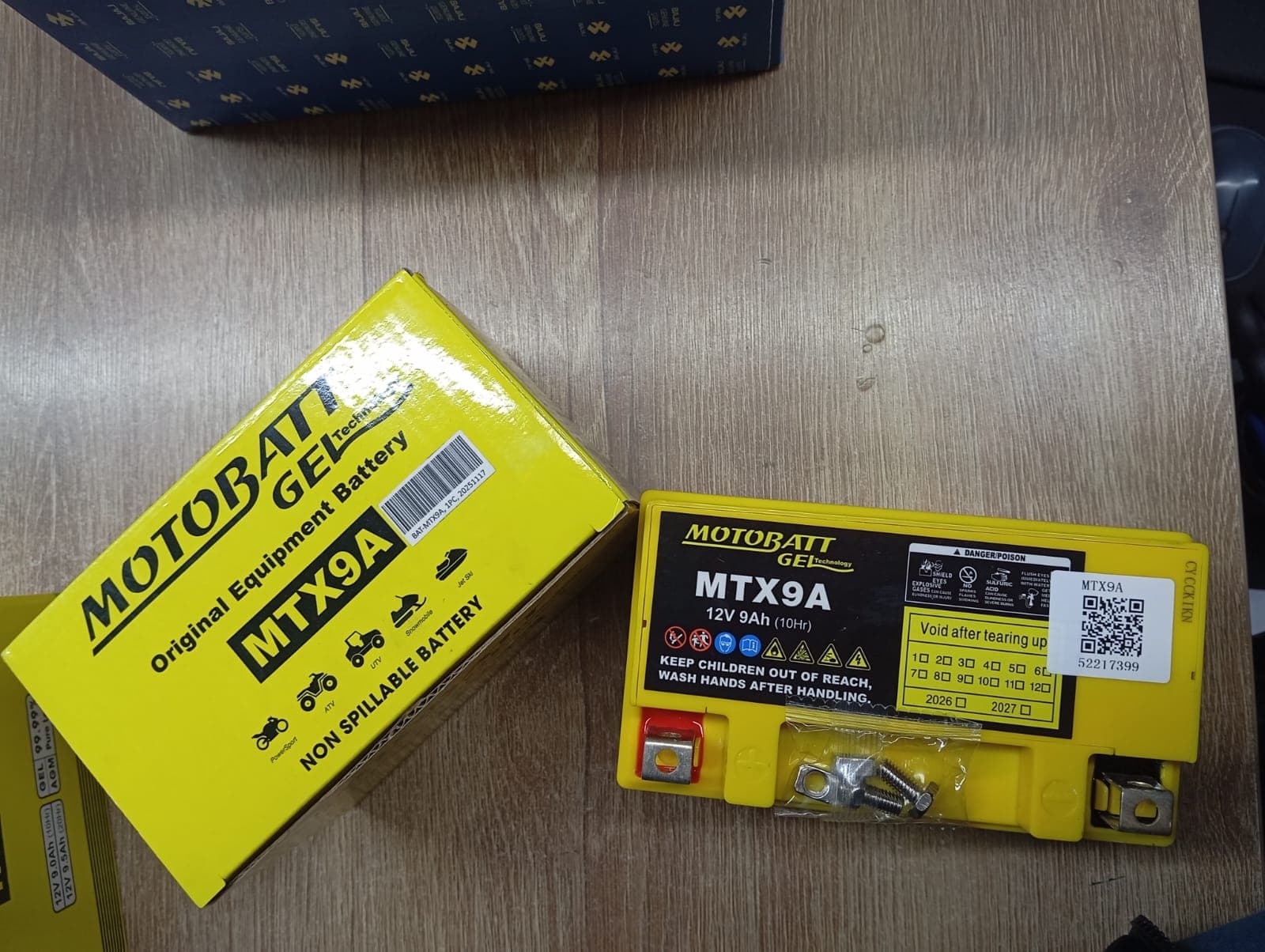 Miniatura 3 de BATERÍA PARA MOTOCICLETA MOTOBATT DE ALTO RENDIMIENTO PULSAR NS 400 Pulsar 200 RS, Pulsar 200NS, Pulsar 200NS FI, Dominar 250, 