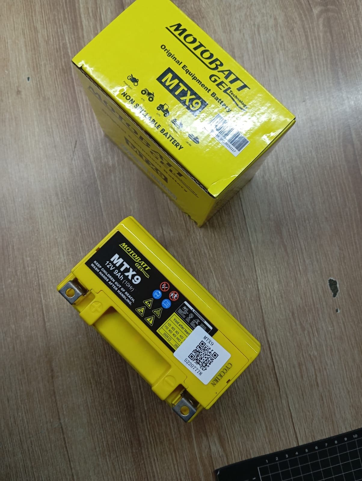 Miniatura 3 de BATERÍA MOTOBATT MBTX7U PARA BAJAJ PULSAR 180 NEON / PULSAR 180 GT BSIV / PULSAR 180 UG GT / PULSAR 180 NEON PRO / PULSAR 180 / PULSAR 180 GT PRO BSIV / PULSAR 180 UG PRO / PULSAR 180 UG PULSAR MANIA / AVENGER 220 / PULSAR 220 SS