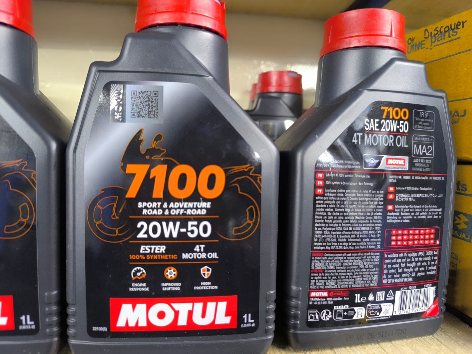 Miniatura 4 de ACEITE MOTUL 7100 20W50 4T 100% SINTÉTICO