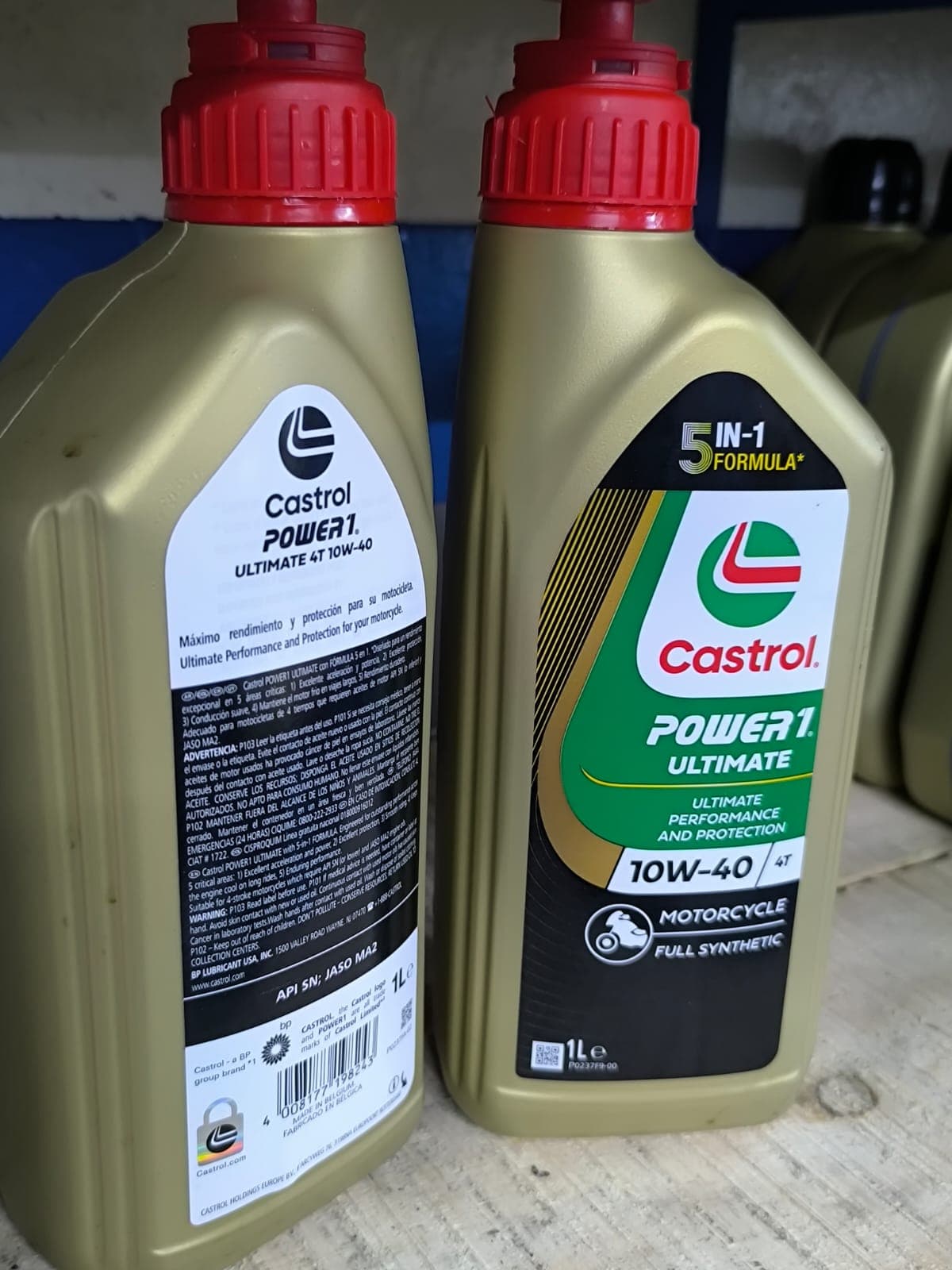 Miniatura 3 de ACEITE PARA MOTO CASTROL ACTEVO 20W-50 - 1 LITRO