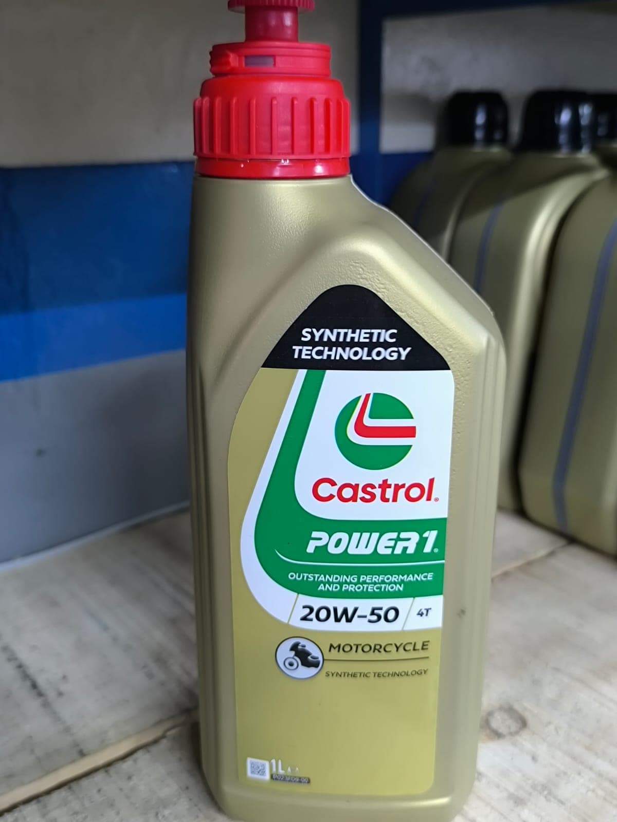 ACEITE PARA MOTO CASTROL ACTEVO 20W-50 - 1 LITRO